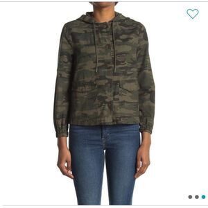 NWT Sanctuary Camo Print Utility Jacket